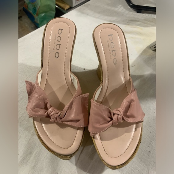 bebe Shoes - Be Be wedge sandals